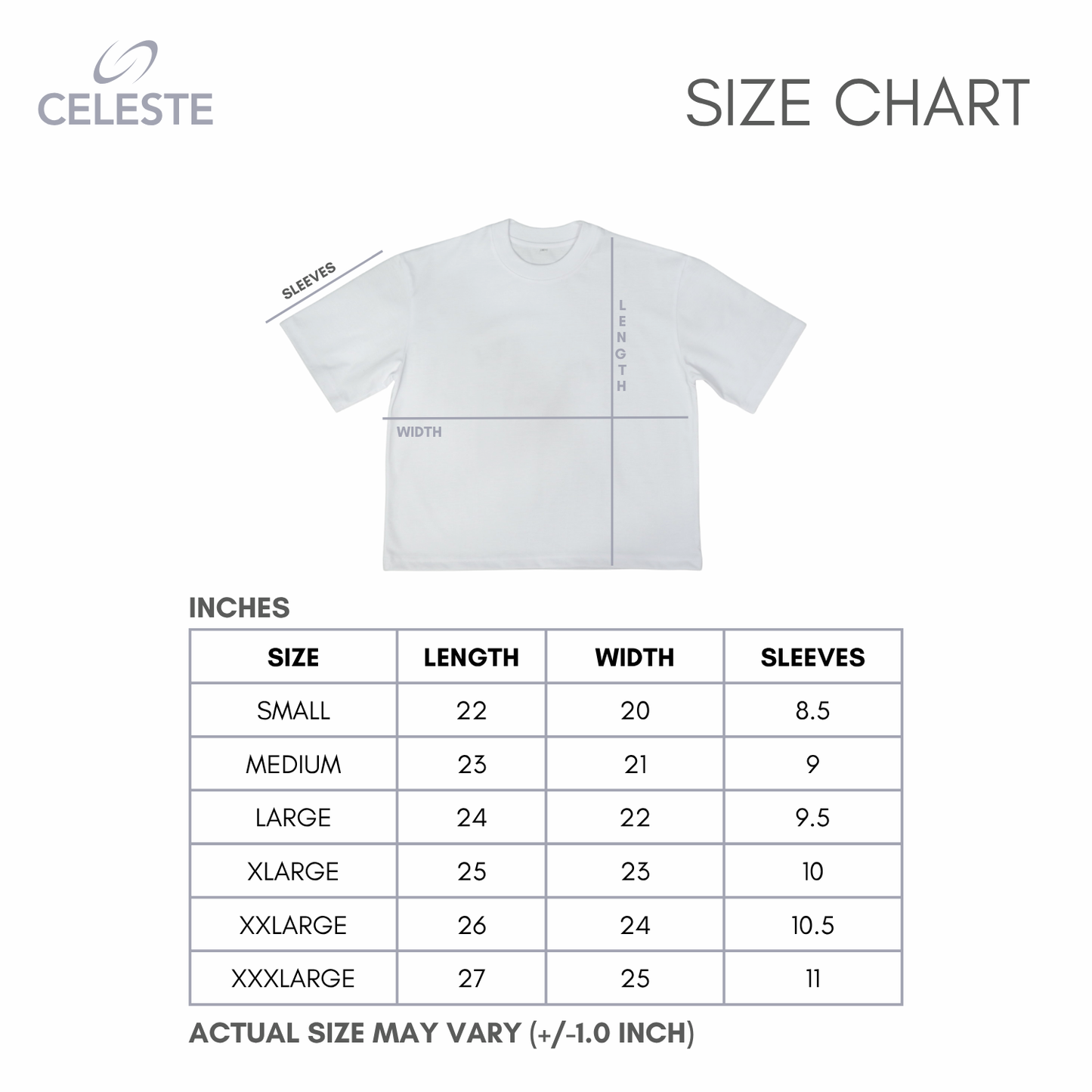 CROPPED BOXY FIT TEE "MY NAME IS CELESTE"